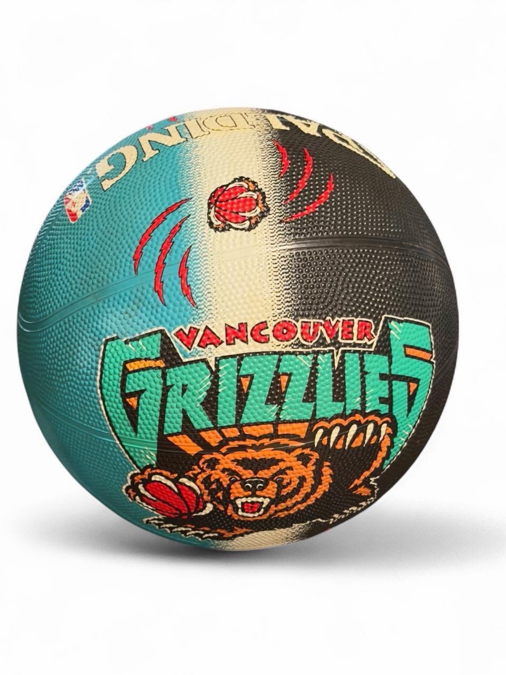Spalding vintage Vancouver Grizzlies basketball NBA